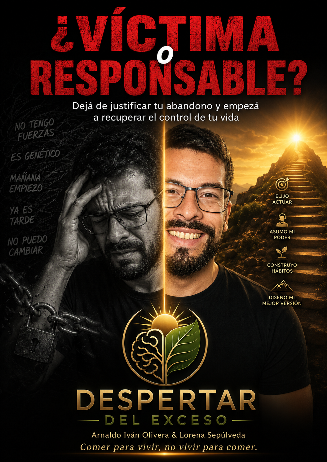 🧠 ¿VÍCTIMA o RESPONSABLE? 🔥

Dejá de sabotearte y recuperá el control de tu vida